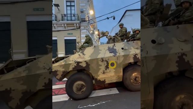 Беспорядки в Эквадоре ! смотреть онлайн