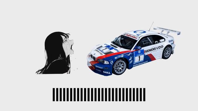 Звук BMW M3 GTR