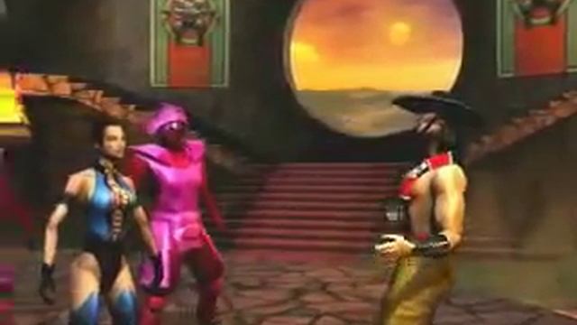 Бесплатные игры онлайн Mortal Kombat Gold Ending Kung Lao смотреть онлайн