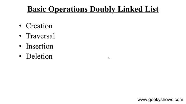 Basic Operations on Doubly Linked List (Hindi) смотреть онлайн