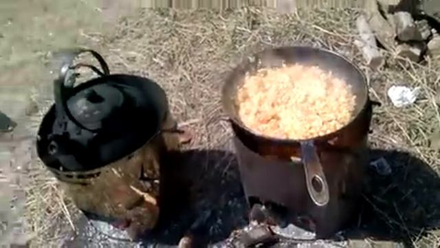 Печь Время не ждёт - завтрак на рыбалке смотреть онлайн