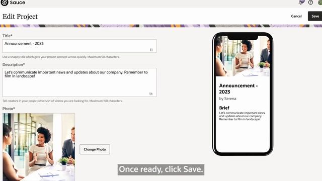 Sauce Video Web App: How to Create a Project смотреть онлайн
