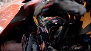 Снятие лампы ближнего света Dodge Caliber (не снимая бампер)