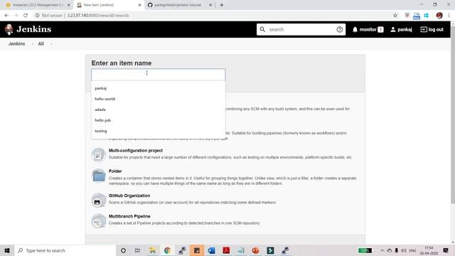 10. Copy Github code to Slave Jenkins смотреть онлайн
