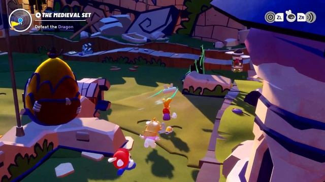 Mario + Rabbids Sparks of Hope Rayman in the Phantom Show Gameplay Walkthrough Part 4 - Medieval Se смотреть онлайн