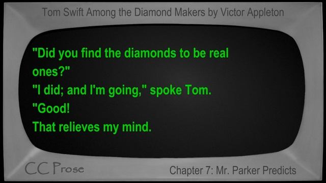 Chapter 07 - Tom Swift Among The Diamond Makers By Victor Appleton