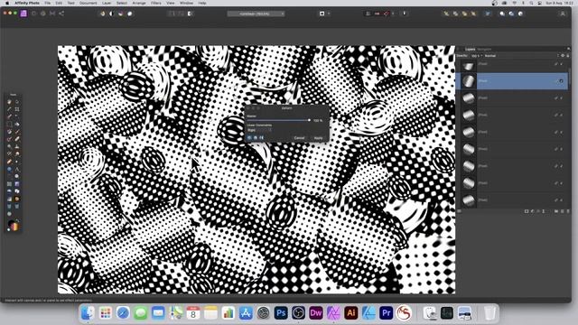 Affinity Photo HOW TO | Halftone Pattern Texture смотреть онлайн