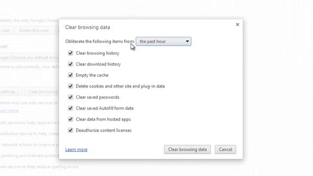 How to Clear Browsing Data (History, Cookies and Temporary Files) in Google Chrome смотреть онлайн