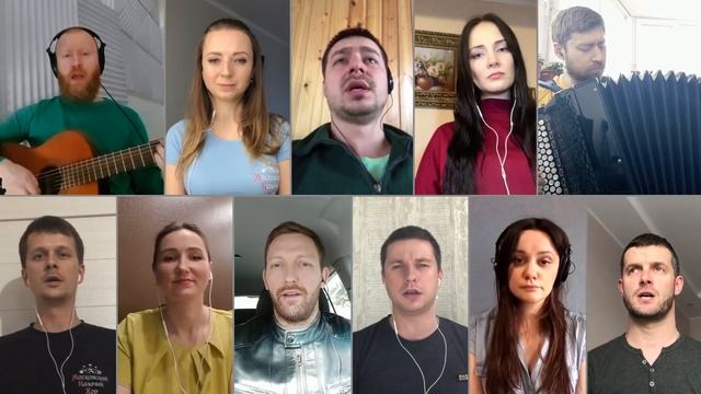 Песня "Конь". Московский Казачий Хор. "Выйду в поле с конем" смотреть онлайн