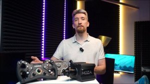 ОБЗОР MOZA R12. Китайский руль 2023 года за 60.000 рублей