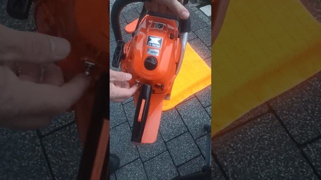 Echo CS501SX Cold start. #echo #chainsaw #cs501 смотреть онлайн