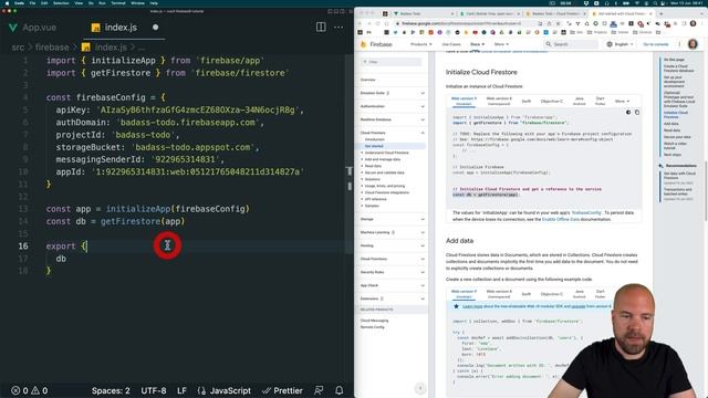 Vue 3 & Firebase 9 Tutorial (Cloud Firestore) смотреть онлайн
