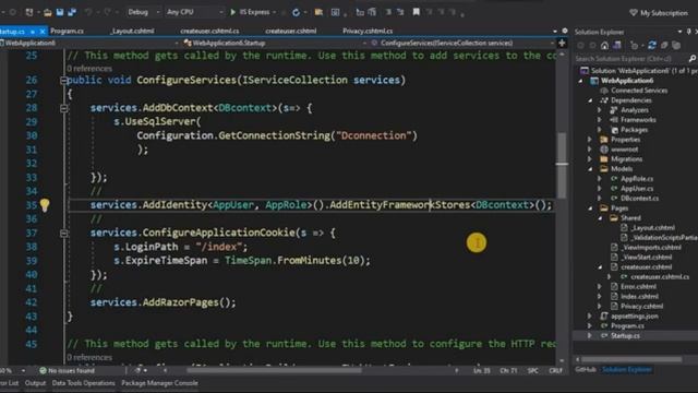 ASP.NET Core Identity смотреть онлайн