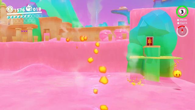 Super Mario Odyssey (Switch) ● Прохождение #8 ● ОСТРОВ ЕДЫ