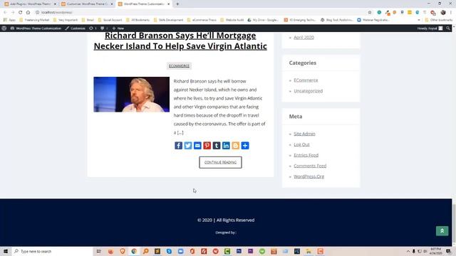 WordPress Theme Customization Basic to Advance Bangla Tutorial ✅ Class 05 смотреть онлайн