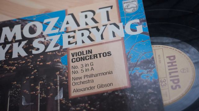 Mozart Violin Concertos No. 3 Henryk Szeryng New Philharmonia Orchestra Alexander Gibson 1970 смотреть онлайн