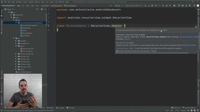 ? Listas de elementos en Android con RecyclerView |ADC #12 смотреть онлайн