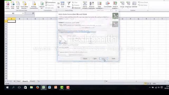 2017 TABK Import Data From Other Sources dalam Ms.Excel (Web, Dbf, Query) смотреть онлайн
