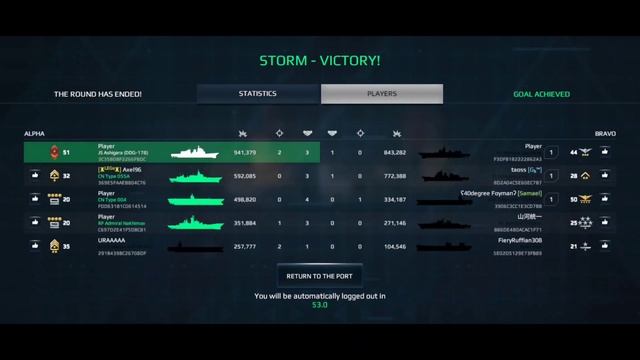 JS Ashigara - Online Action Gameplay - Modern Warships смотреть онлайн