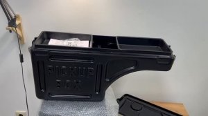 Ящик для пикапа PICKUPBOX. Обзор на стационарный бокс в кузов пикапа