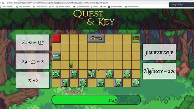 Quest & Key - Flatiron Mod 3 Project смотреть онлайн
