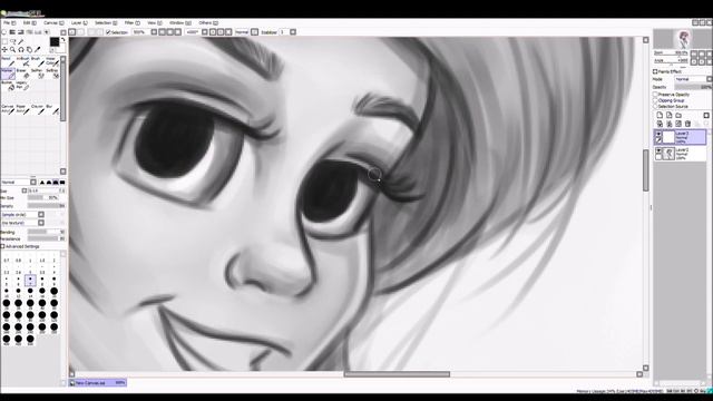 Ariel Inspired Sketch│Speedpaint смотреть онлайн