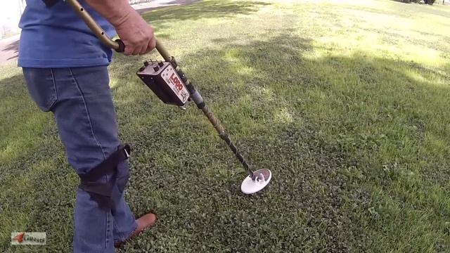 Tesoro Lobo Super Traq Metal Detector In The Park