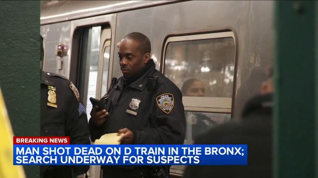 Man in his 40s killed on subway train in Bronx смотреть онлайн