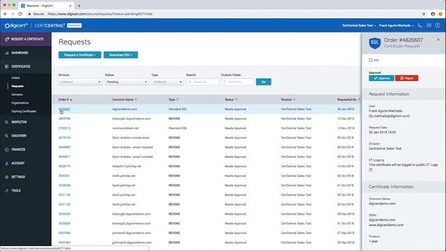 How to Approve a Certificate Request in DigiCert CertCentral in Under 60 Seconds — Or Less смотреть онлайн