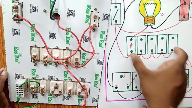 8 switch 2 socket 1 fuse 1 indicator 1 fan regulator board wiring connection || Sinha Electricals смотреть онлайн