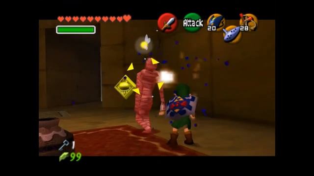 37. The Legend of Zelda: Ocarina of Time Master Quest Walkthrough - Spirit Temple Kid Link смотреть онлайн
