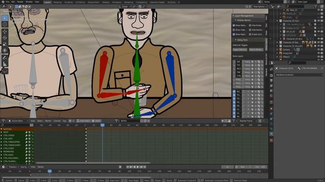 Child Of - констрейнт для взаимодействия объектов (арматур) // помощь подписчикам // Выпуск 5 смотреть онлайн