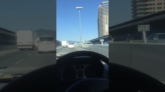DRIVE IN HANSHIN EXPRESS KOBE JAPAN 2017//03/ by Pajero Mitsubishi 660 cc turbo смотреть онлайн