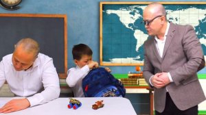 Дамир и папа весёлая история про школу