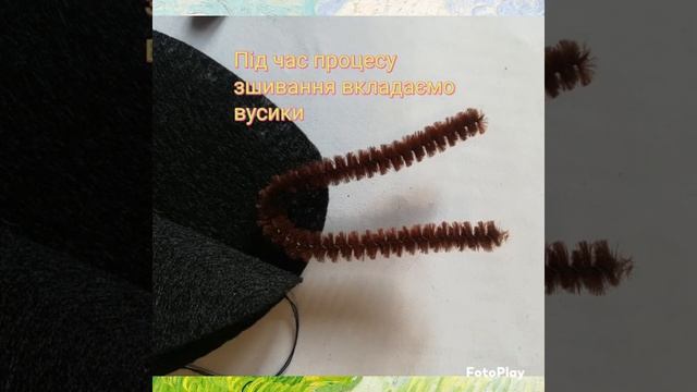 Божья коровка. Сонечко (Іграшка із фетру) смотреть онлайн