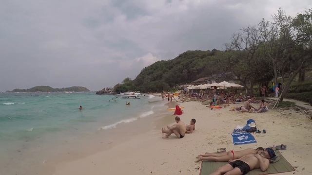 Остров Ко Лан (Паттайя, Таиланд). Пляжи Таваен и Та Яй. смотреть онлайн