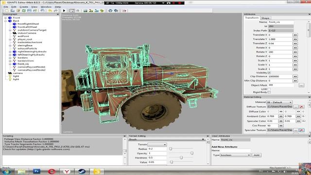 FS15 giants editor урок. Красим технику! смотреть онлайн