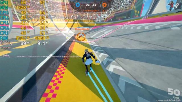 Roller Champions (PRE-ALPHA) GeForce GTX 1060 6GB + Intel Core i3-8100 3.60Ghz смотреть онлайн