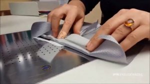 Лента долевик  для обработки кармана в рамку на подкладке