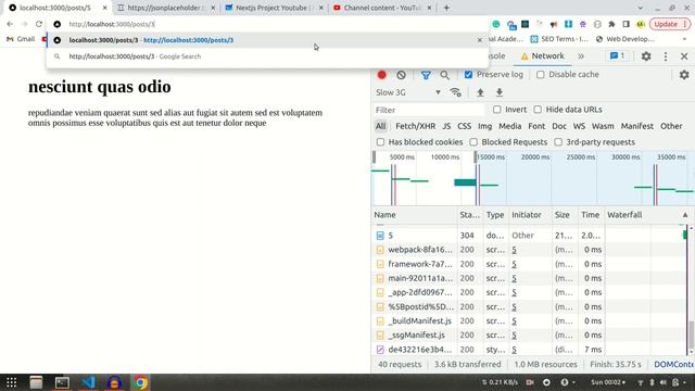 Next.js Tutorial #25 - GetStaticPaths Fallback True (advance) | Hindi смотреть онлайн