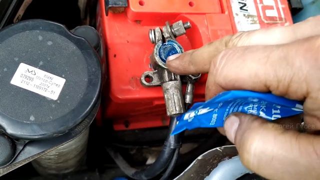 Смазка для клейм аккумулятора смотреть онлайн