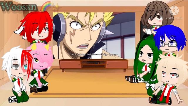 ? MHA Reacts To Fairy Tail ? || 1/? смотреть онлайн