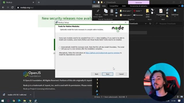Como instalar o NodeJS no WINDOWS - Incluindo NPM - MÉTODO GARANTIDO [atualizado 2021] смотреть онлайн