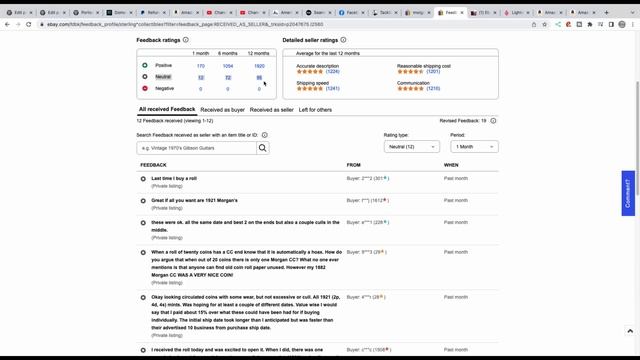 Salted Unsearched Roll Scams Fraud - Ebay Removed Negative Feedback? смотреть онлайн