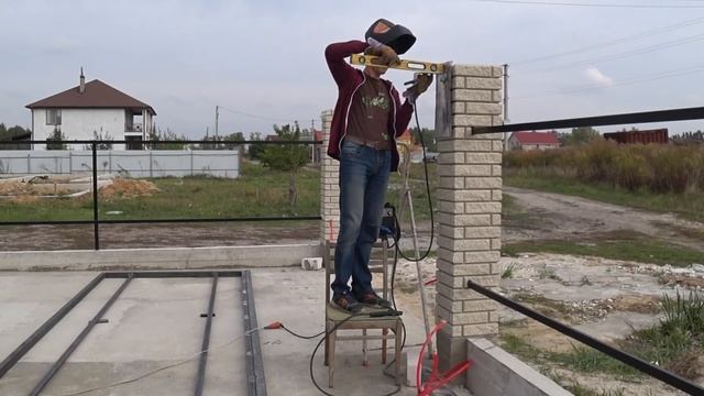 САМЫЙ ПРОСТОЙ СПОСОБ! (за 1 день) ОТКАТНЫЕ ВОРОТА Своими Руками смотреть онлайн