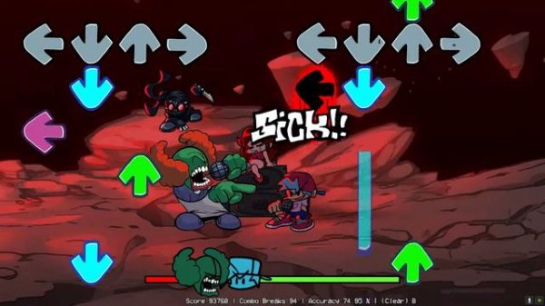 НАСТОЯЩИЙ АД ! TRICKY MOD НА ХАРДЕ ! FNF