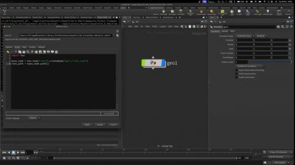 Houdini Python API | Python For Production Week 1 (Free Lessons from a Pro Developer)