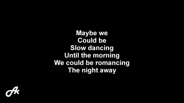 V - Slow Dancing (SLOW karaoke acoustic) смотреть онлайн