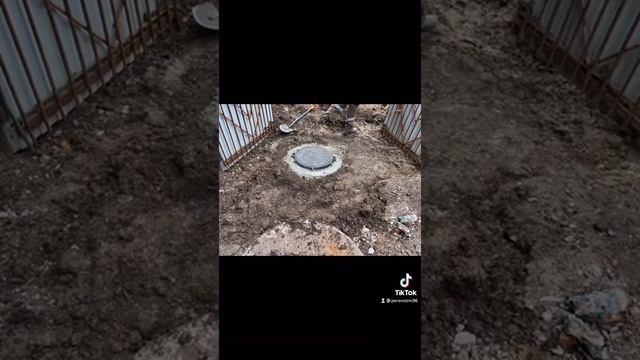 Выгребная яма 1,4 куба для частного дома дачи из бетонных колец смотреть онлайн