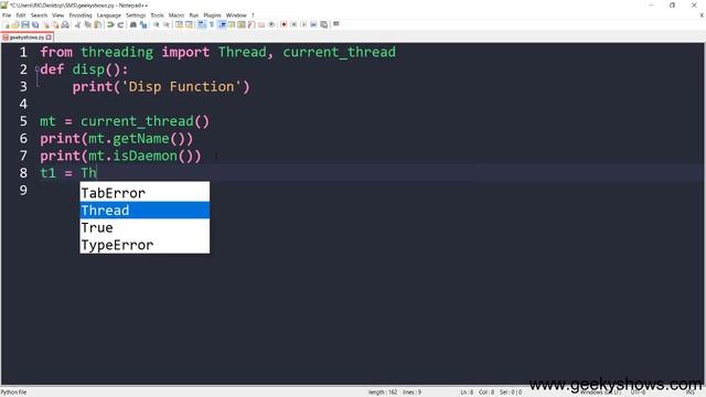 Daemon Thread in Python (Hindi) смотреть онлайн